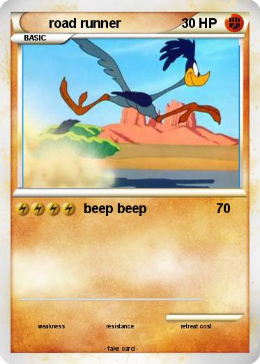 Pokemon road runner