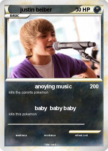 Pokemon justin beiber