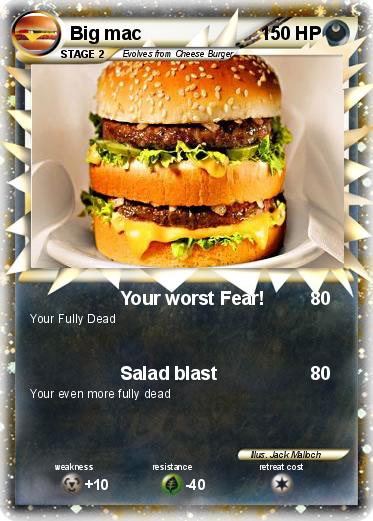 Pokemon Big mac