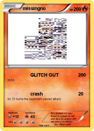 Pokemon missingno