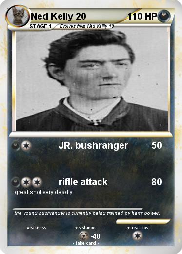 Pokemon Ned Kelly 20