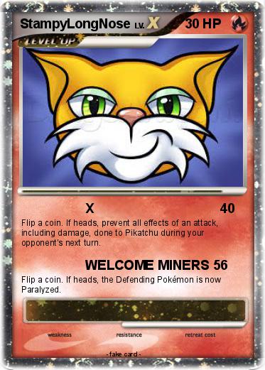 Pokemon StampyLongNose Pokemon StampyLongNose