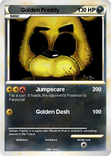 Pokemon Golden Freddy