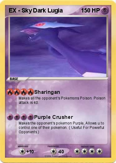 Pokemon EX - Sky Dark Lugia