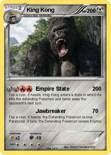 Pokemon King Kong