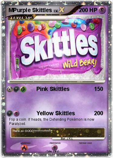 Pokemon MPurple Skittles