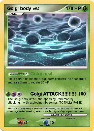 Pokemon Golgi body