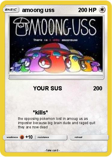 Pokemon amoong uss