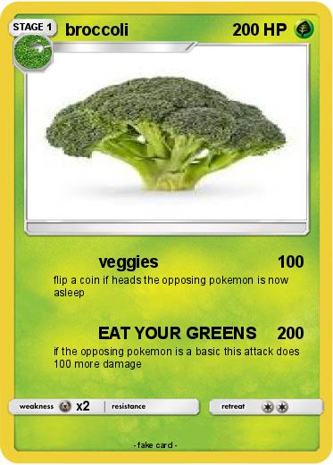 Pokemon broccoli