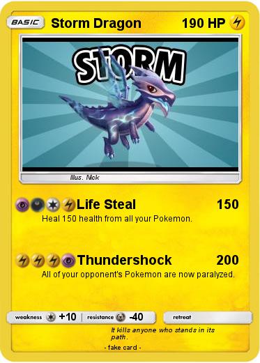 Pokemon Storm Dragon