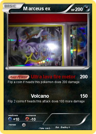 Pokemon M arceus ex