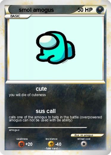 Pokemon smol amogus