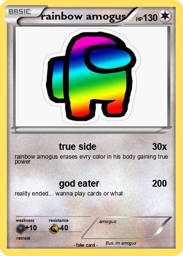 Pokemon rainbow amogus