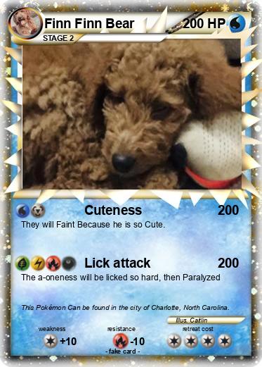 Pokemon Finn Finn Bear