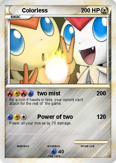 Pokemon Colorless
