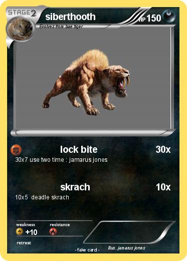 Pokemon siberthooth
