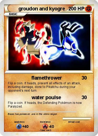 Pokemon groudon and kyogre Pokemon groudon and kyogre