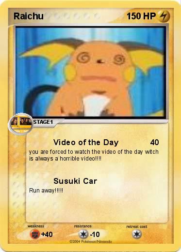 Pokemon Raichu 
