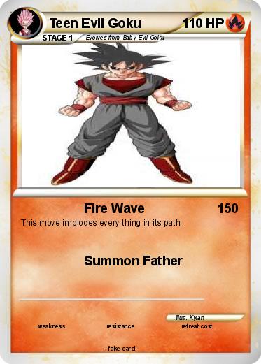 Pokemon Teen Evil Goku