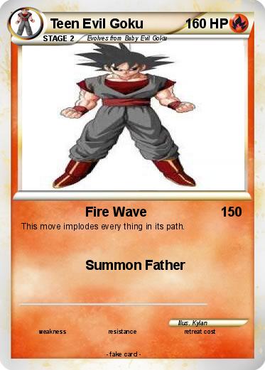 Pokemon Teen Evil Goku