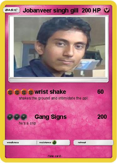 Pokemon Jobanveer singh gill