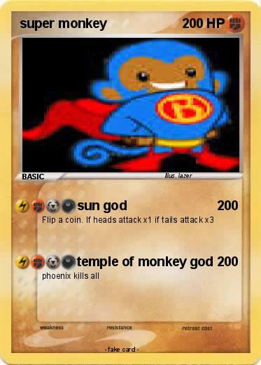Pokemon super monkey
