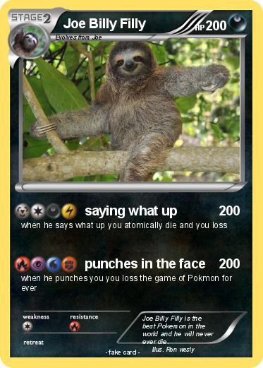 Pokemon Joe Billy Filly