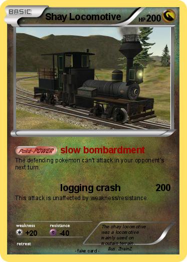 Pokemon Shay Locomotive