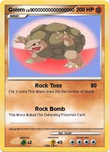 Pokemon Golem