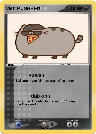 Pokemon Meh PUSHEEN