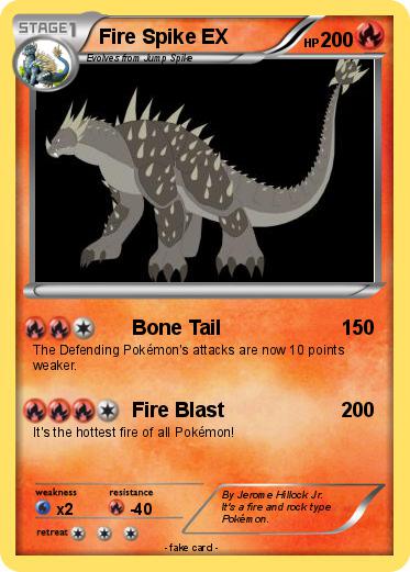 Pokemon Fire Spike EX