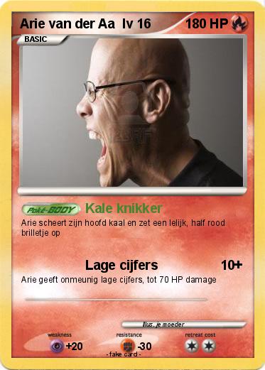 Pokemon Arie van der Aa  lv 16