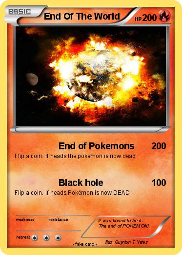 Pokemon End Of The World