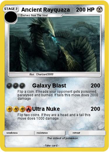 Pokemon Ancient Rayquaza