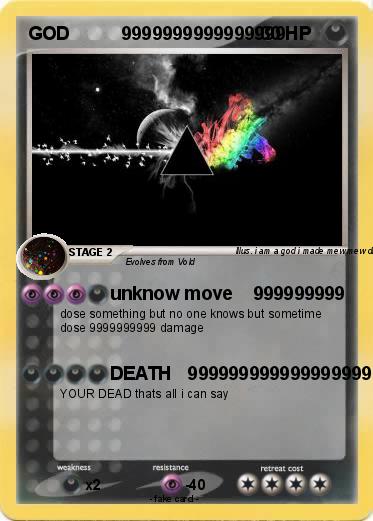Pokemon GOD          9999999999999999