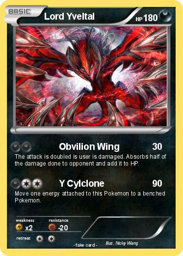Pokemon Lord Yveltal