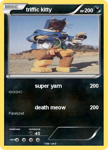 Pokemon triffic kitty
