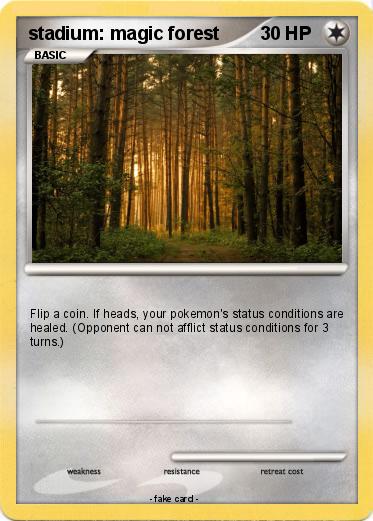 Pokemon stadium: magic forest