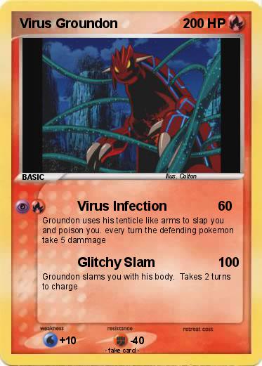 Pokemon Virus Groundon