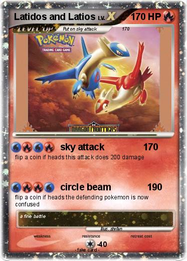 Pokemon Latidos and Latios