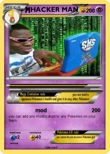 Pokemon HACKER MAN