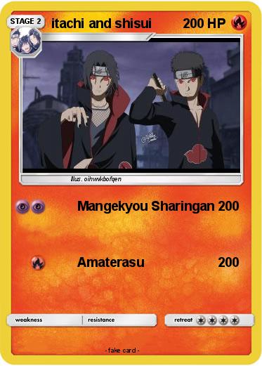 Pokemon itachi and shisui