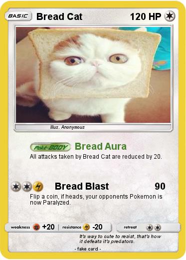 Pokemon Bread Cat