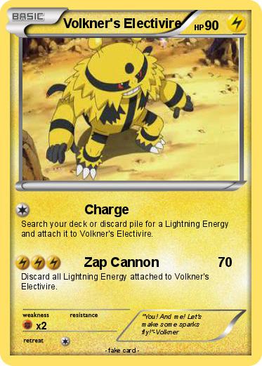 Pokemon Volkner's Electivire
