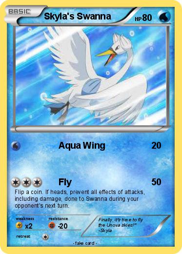 Pokemon Skyla's Swanna