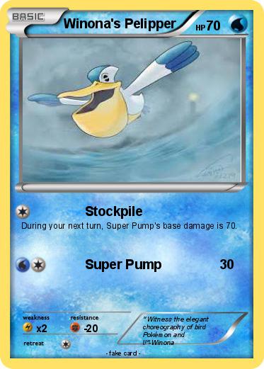 Pokemon Winona's Pelipper