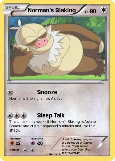 Pokemon Norman's Slaking