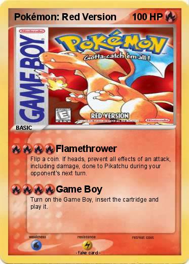 Pokemon Pokémon: Red Version