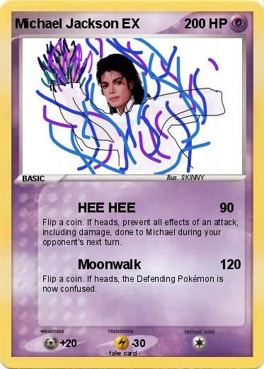 Pokemon Michael Jackson EX