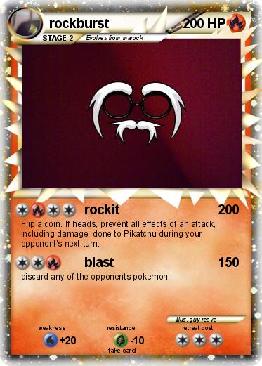 Pokemon rockburst